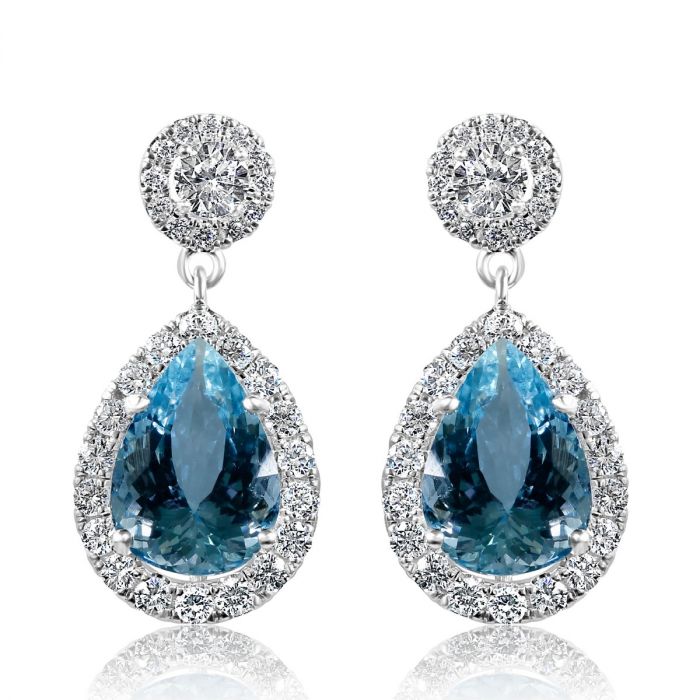 Victorian aquamarine & diamond earrings – Lady Daisy Lifestyle