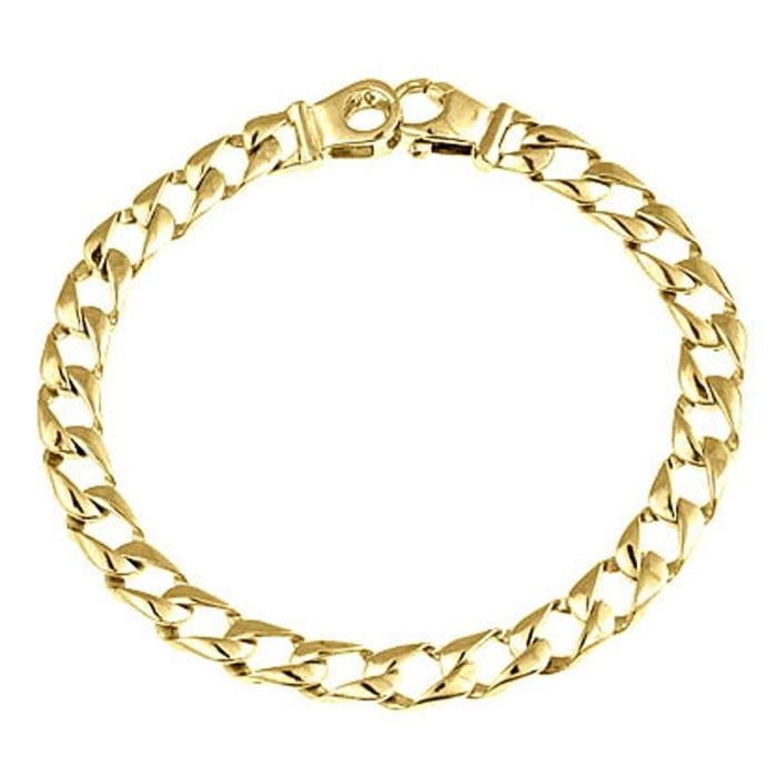 14k Gold Cuban Link Custom ID Bracelet — MyAZGold